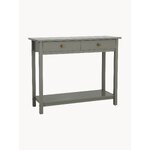 Gray console table ditti green (ellos)