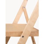 Light brown folding chair flat (frama)