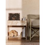 Мраморное кашпо Marble Cover Pot Plant Box (Ferm Living)