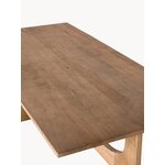 Brown solid wood coffee table numa (giner y colomer)