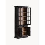 Black display cabinet zenica (vical)