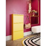 Yellow shoe cabinet caruso (kare design)