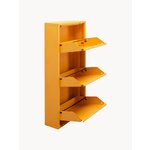 Yellow shoe cabinet caruso (kare design)