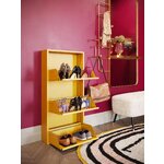 Yellow shoe cabinet caruso (kare design)