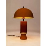 Dark yellow table lamp josy (kare design)