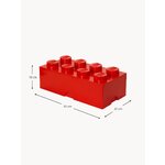 Raudona dėžė daiktams Brick (Lego®)