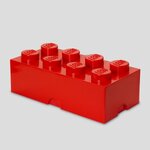 Raudona dėžė daiktams Brick (Lego®)