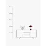 Red Table Lamp Panthella 250 (Louis Poulsen)