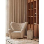 Pelēks kafijas galdiņš (apjoma kaste)