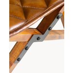 Leather armchair cambridge (moycor)