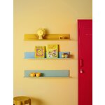 Yellow wall shelf the ledge (mustard made)