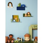 Dark Blue Wall Shelf The Ledge (Mustard Made)