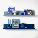 Dark Blue Wall Shelf The Ledge (Mustard Made)