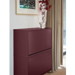 Prie sienos tvirtinama batų spintelės surinkėja (rinkėja)