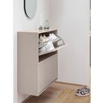 Light beige shoe cabinet (recollector)