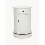 Balts masīvkoka naktsgaldiņš tabitha (safavieh)