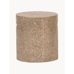 Beige ottomaanien pölypussi (schou)