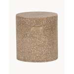 Beige ottomaanien pölypussi (schou)