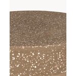 Beige ottomaanien pölypussi (schou)