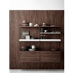 Stalčių elementų virvelių sistema (virveliniai baldai)