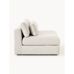 Light beige modular garden sofa (brabea)