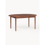 Brūns apaļš ēdamgalds (paul) d=120