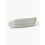 Olive green patterned designer sofa (alba)