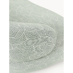 Olive green patterned designer sofa (alba)