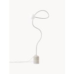 Balta dizaino grindų lempa (alina)