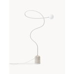 Balta dizaino grindų lempa (alina)