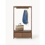 Solid wood clothes rail (libby)