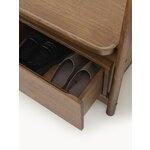 Solid wood clothes rail (libby)