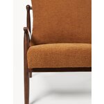 Ruskea nojatuoli (mikkel)