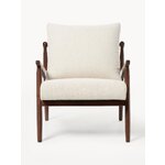 Gaiši bēšs atpūtas krēsls (mikkel)