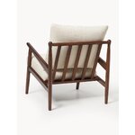 Gaiši bēšs atpūtas krēsls (mikkel)