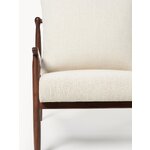 Gaiši bēšs atpūtas krēsls (mikkel)