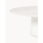 Valge Ümmargune Diivanilaud (Jael)