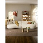 Šviesiai smėlio spalvos dizainerio sofa (alba)