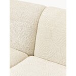 Šviesiai smėlio spalvos dizainerio sofa (alba)