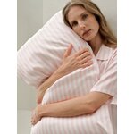 Light Pink Silk Pillowcase (Lilysilk)40x80