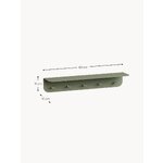 Green Wall Shelf Malou (Metallbude)