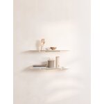 White Wall Shelf Lenn (Metallbude)