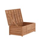 Tiikkinen puutarhatyynyarkku Trento (Venture Design)
