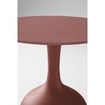 Red round coffee table (fioro) ø41