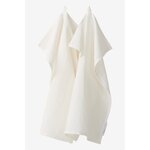 White kitchen towels 2pcs (linen)