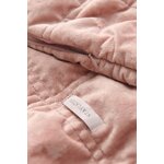 Pink velvet pillowcase (pleasant) 60x60