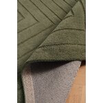 Green wool carpet (alassio) 170x240