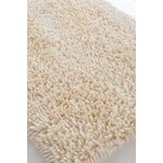White bathroom rug (raquel) 60x90