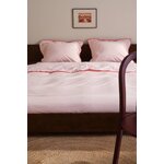 Light Pink-Red Bedding Set (Pivot) 220x210 + 2x 50x60