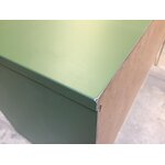 Green design chest of drawers (greenery) small cosmetic flaws, hall sample
